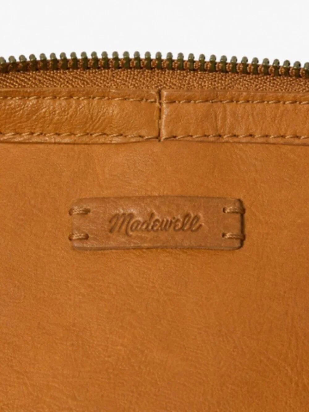 Madewell Cognac Brown Leather Hobo Shoulder Bag